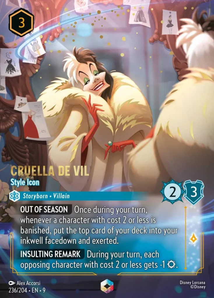 Disney Lorcana Fabled Card 236/204