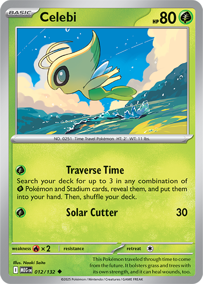 Pokémon Mega Evolution card 012