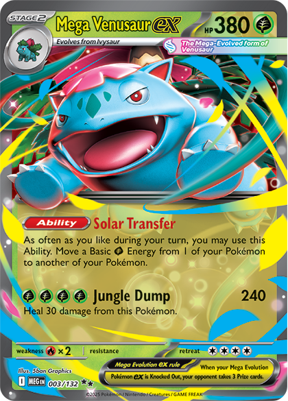 Pokémon Mega Evolution card 003