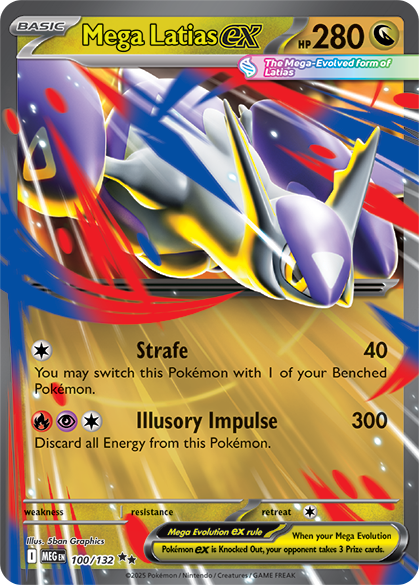 Pokémon Mega Evolution card 100
