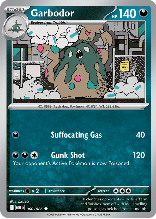 Pokémon card WHT 060