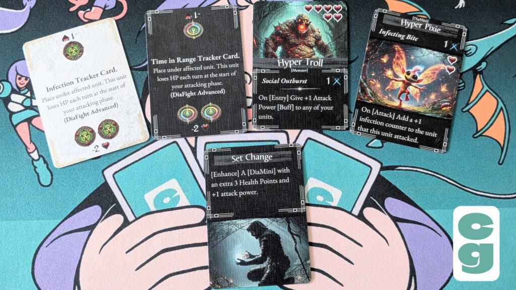 Advanced cards in DiaFight
