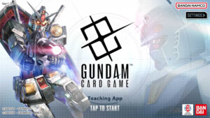 Gundam Card Game Teaching App Key Art