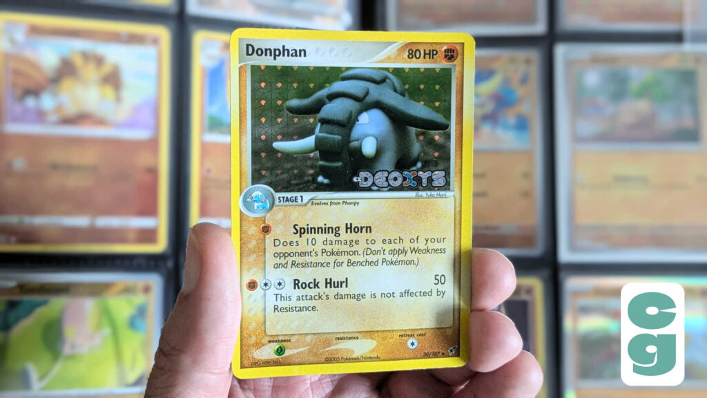 Donphan 30/107 card from the ex Deoxys Pokémon set