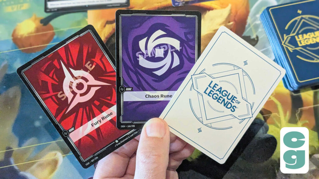 Rune cards in Riftbound