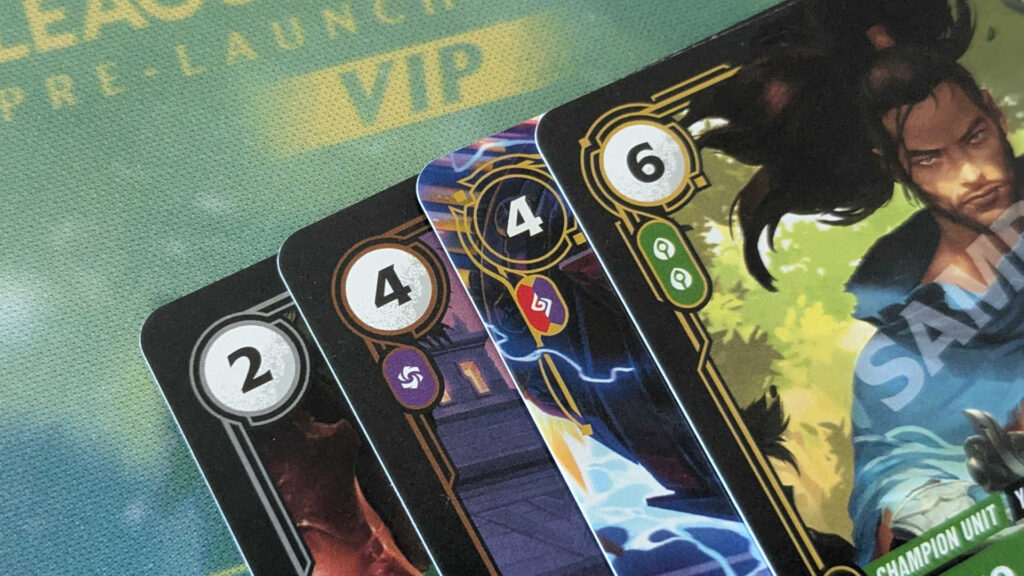 Riftbound Rune Cost Cards Closeup