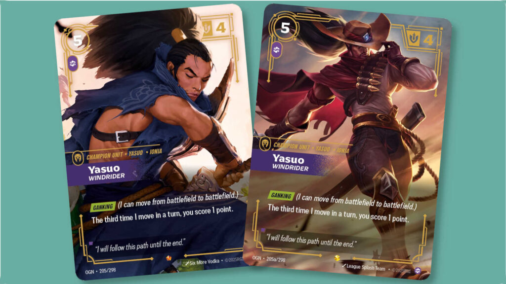 Yasuo Windrider Cards