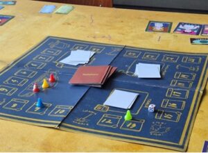 The board in Turbulence