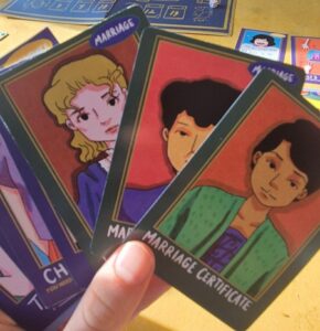 Turbulence cards in hand