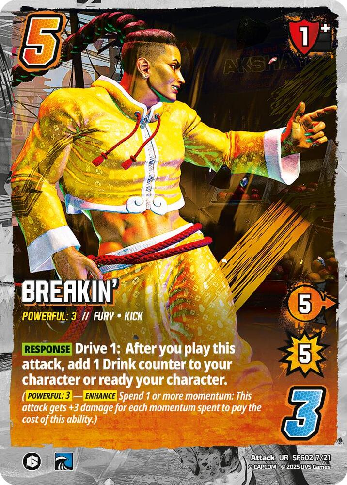 UniVersus card: SF602 07