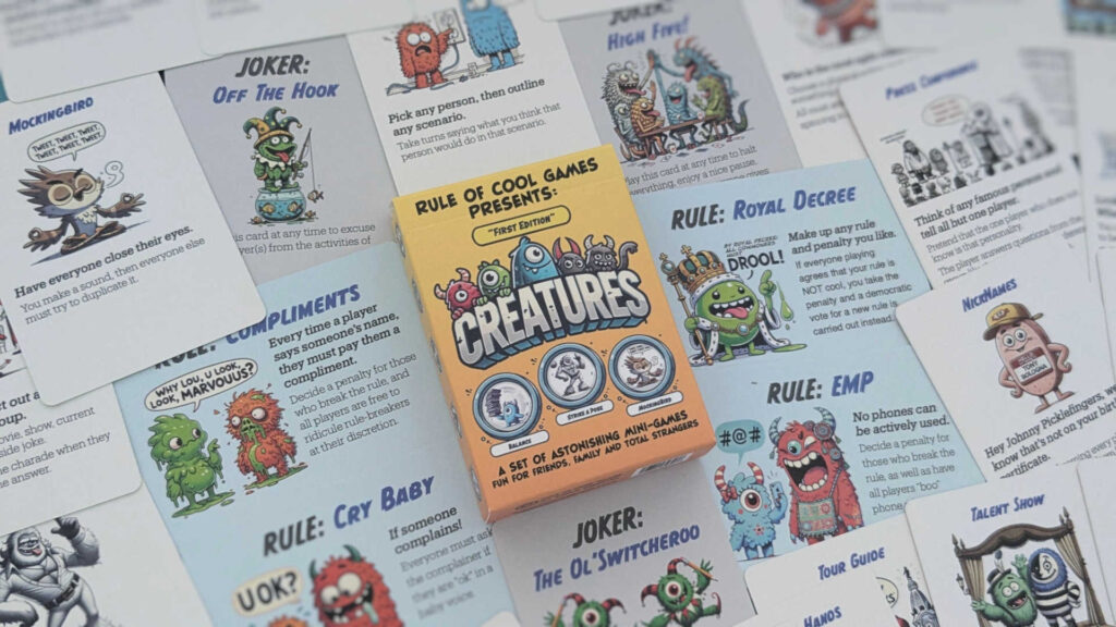 Creatures Party Deck - Cards and Deck Box