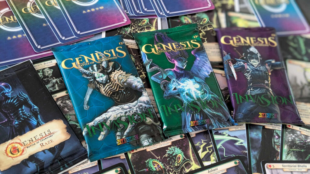 Genesis Battle of Champions Cards and Boosters