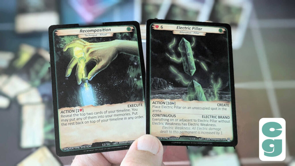 Other card types in Genesis: Battle of Champions