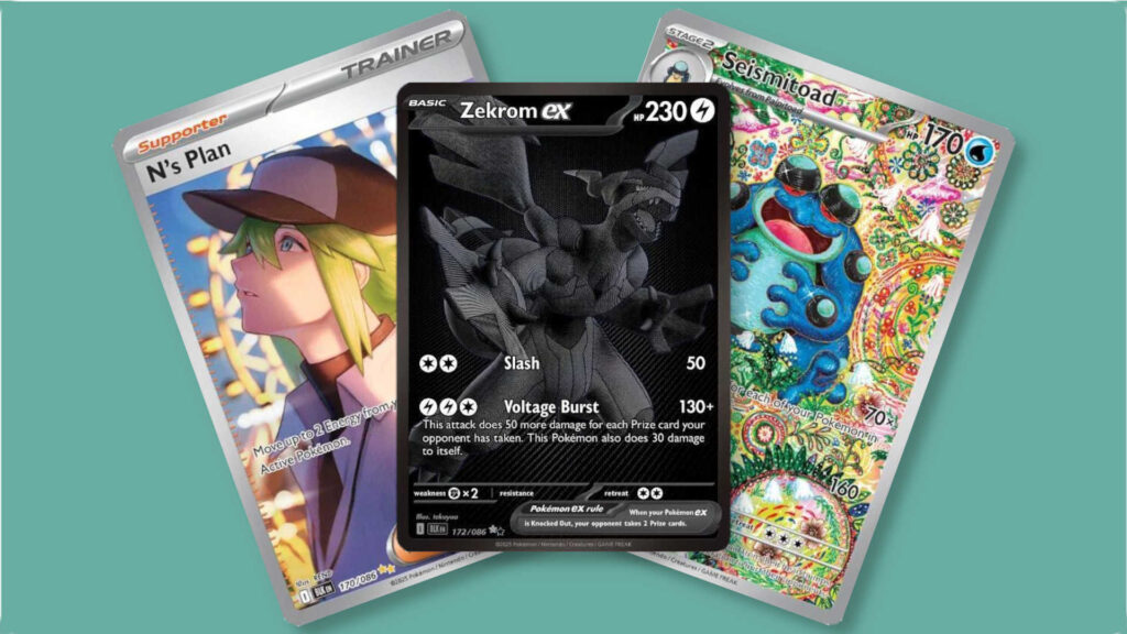 Pokémon Most Valuable Black Bolt cards