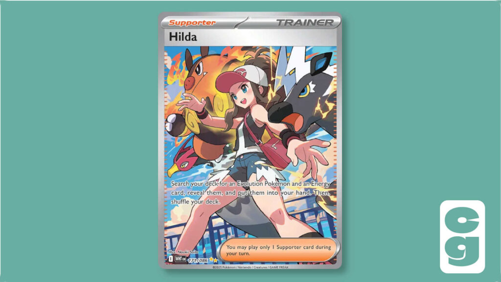 Hilda Special Illustration Rare card from Pokémon White Flare