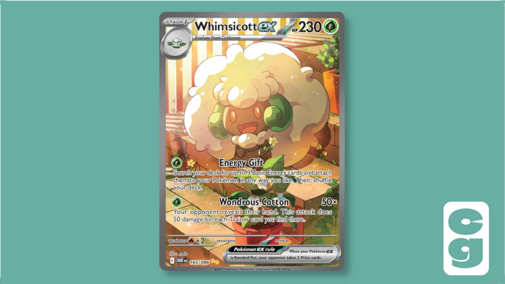 Whimsicott ex Special Illustration Rare from Pokémon White Flare