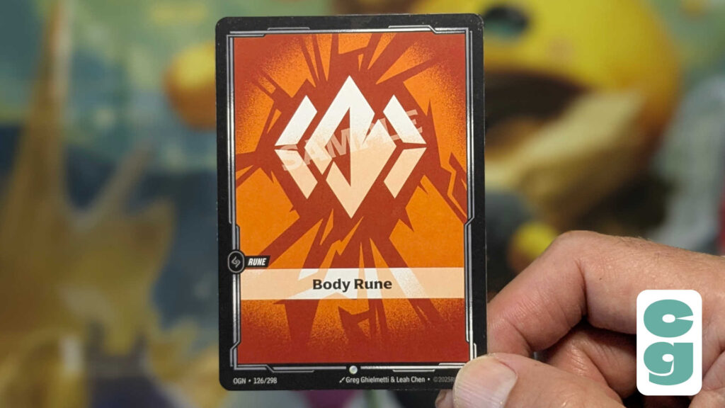 Riftbound Body Rune Card