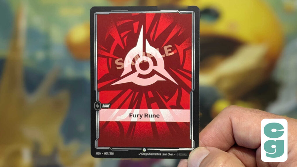 Riftbound Fury Rune Card