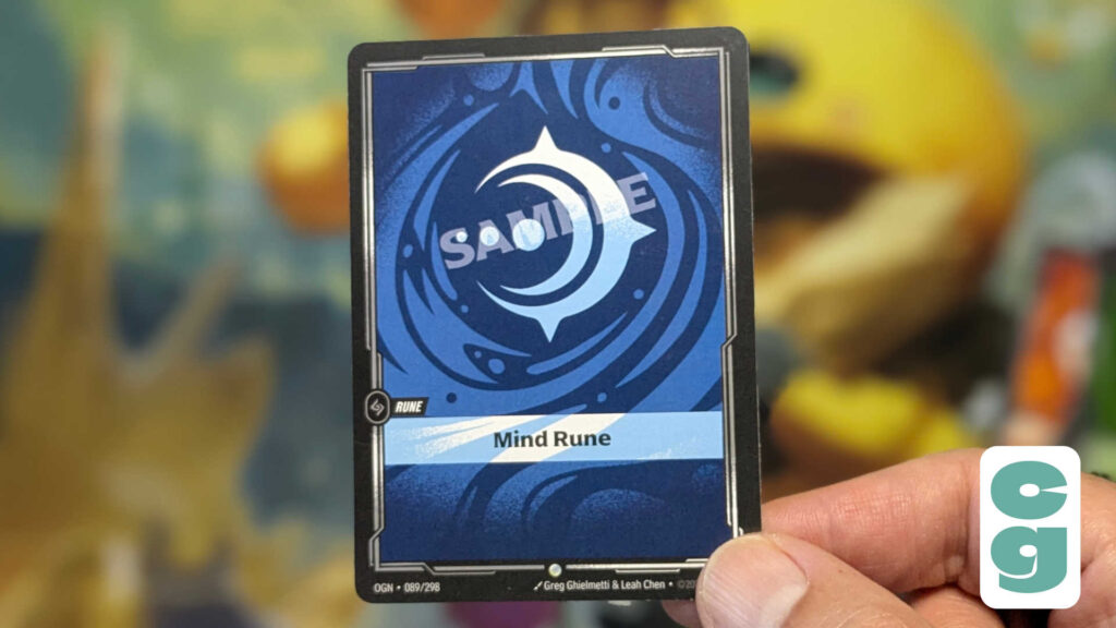 Riftbound Mind Rune Card