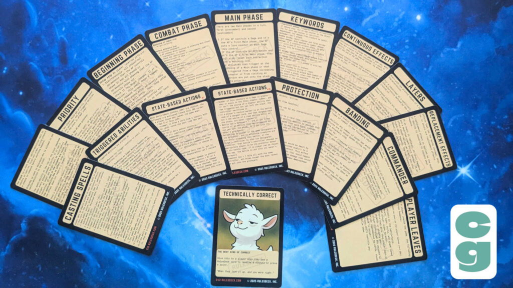 All cards from RulesDeck