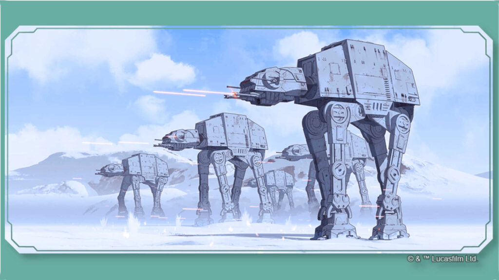 AT-AT Walkers at the Battle of Hoth