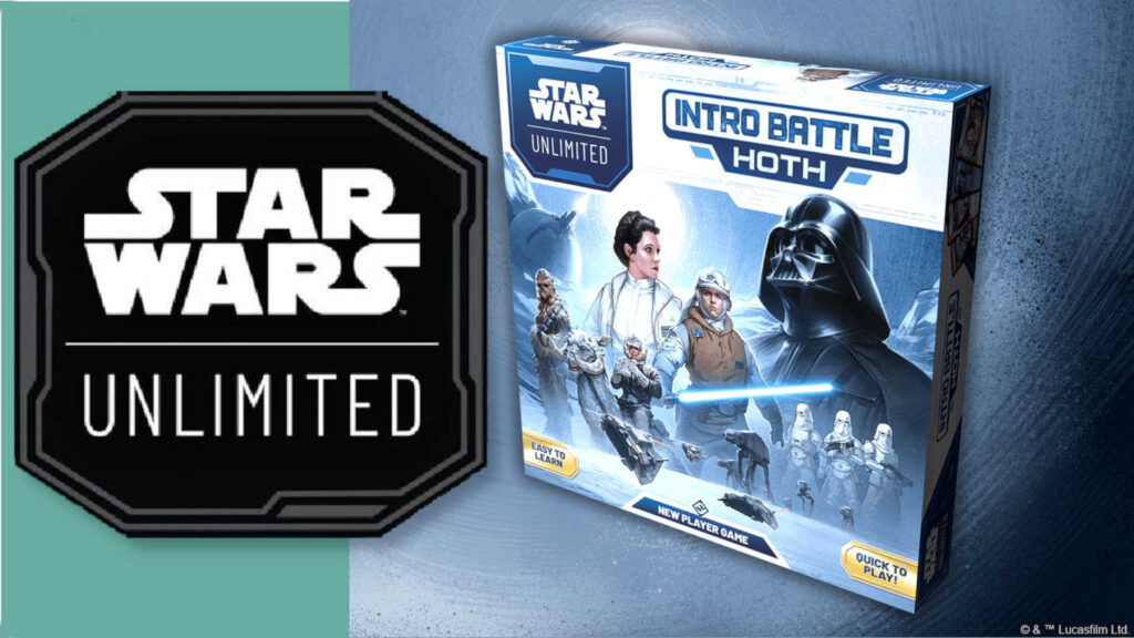 Intro Battle Hoth: Box key art and Game Logo