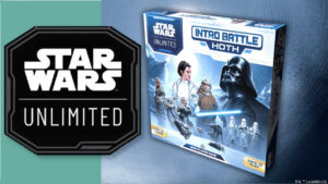 Intro Battle Hoth: Box key art and Game Logo
