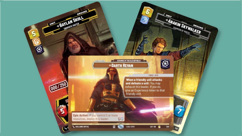 Most Valuable Legends of the Force cards
