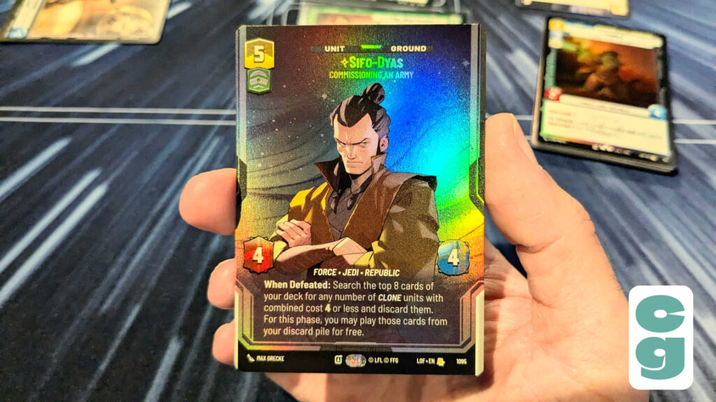 The Prestige rarity Sifo Dyas card