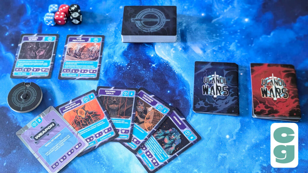 Ulandi Wars game starting setup