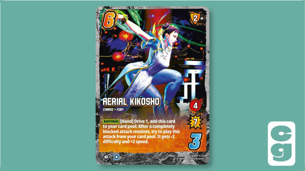 Aerial Kikosho card from UniVersus