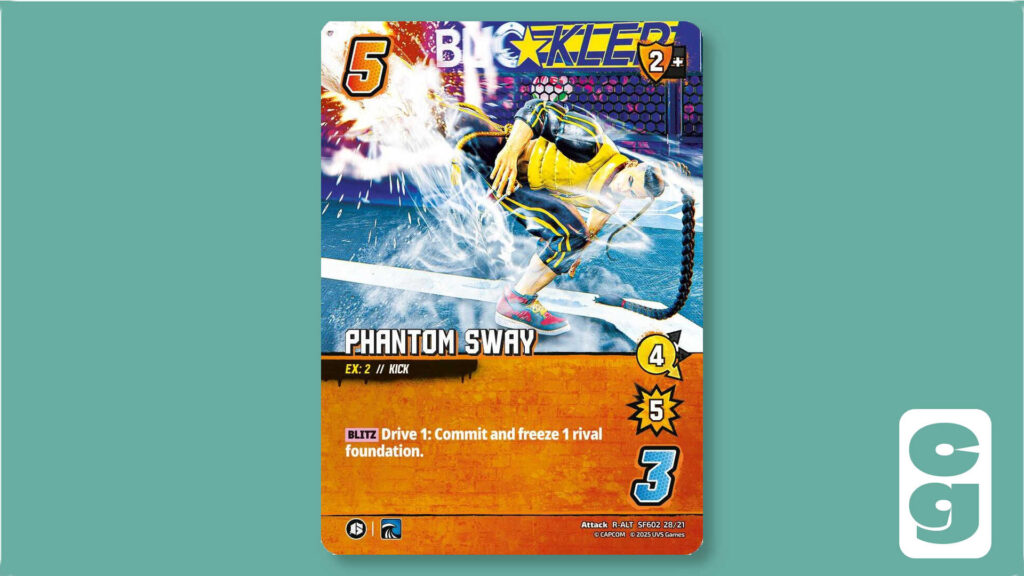 Phantom Sway alt art UniVersus card