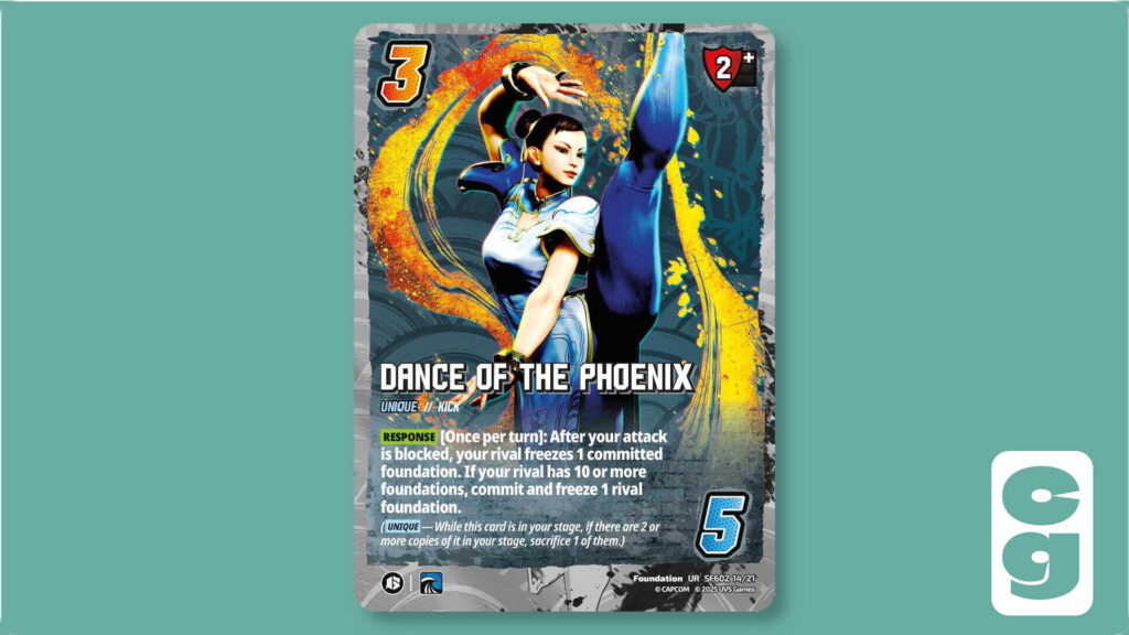 Dance of the Phoenix UniVersus card