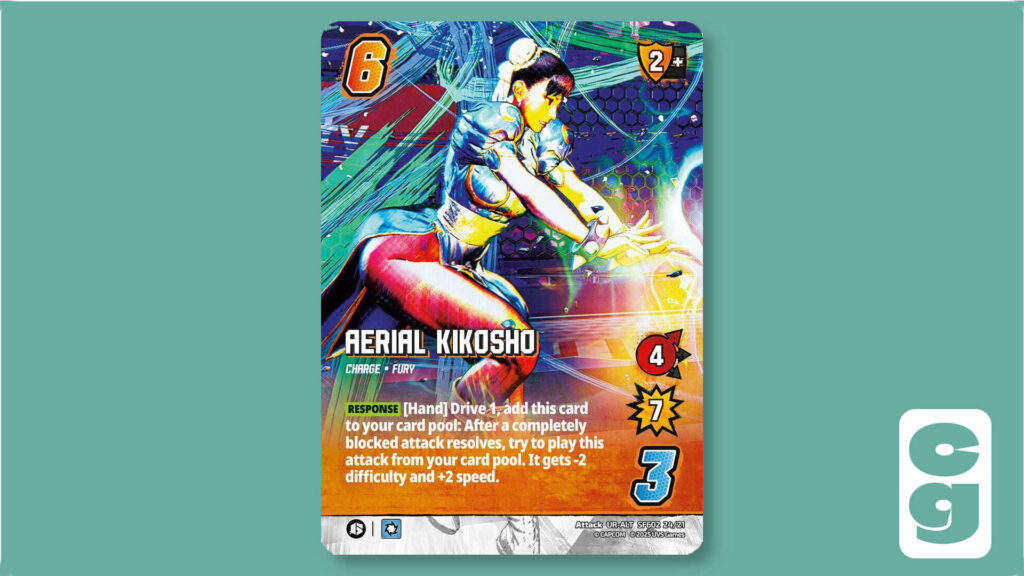 Aerial Kikosho alt art card from UniVersus