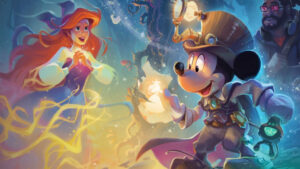 Disney Lorcana Whispers in the Well key art