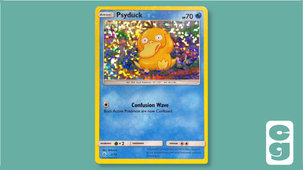 McDonald's Psyduck Promo card