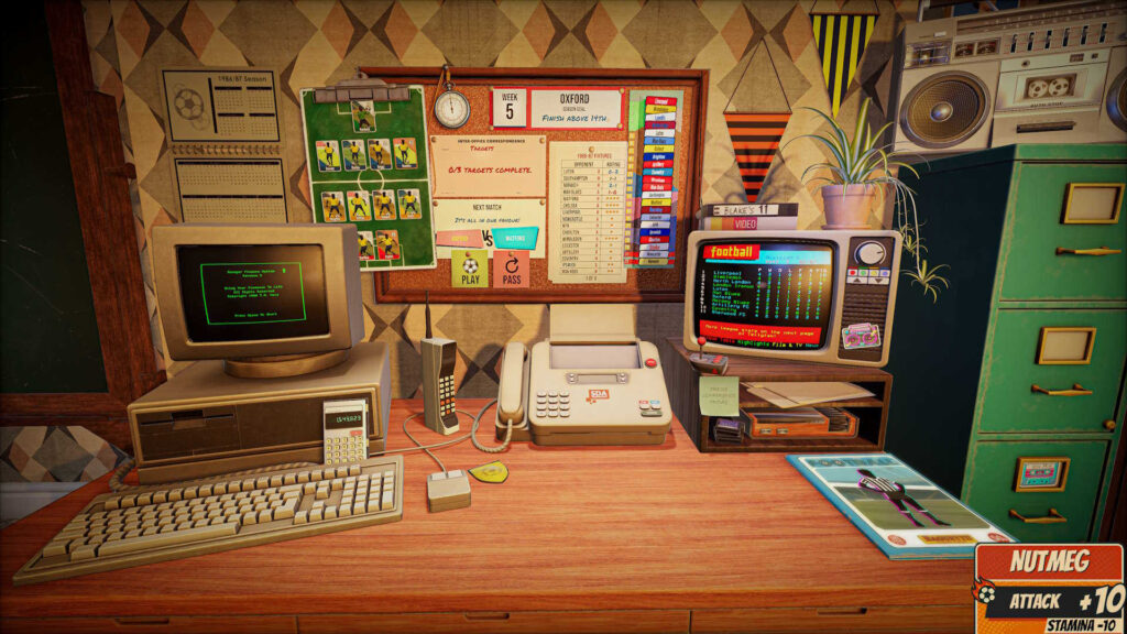 Desk screen in NUTMEG!