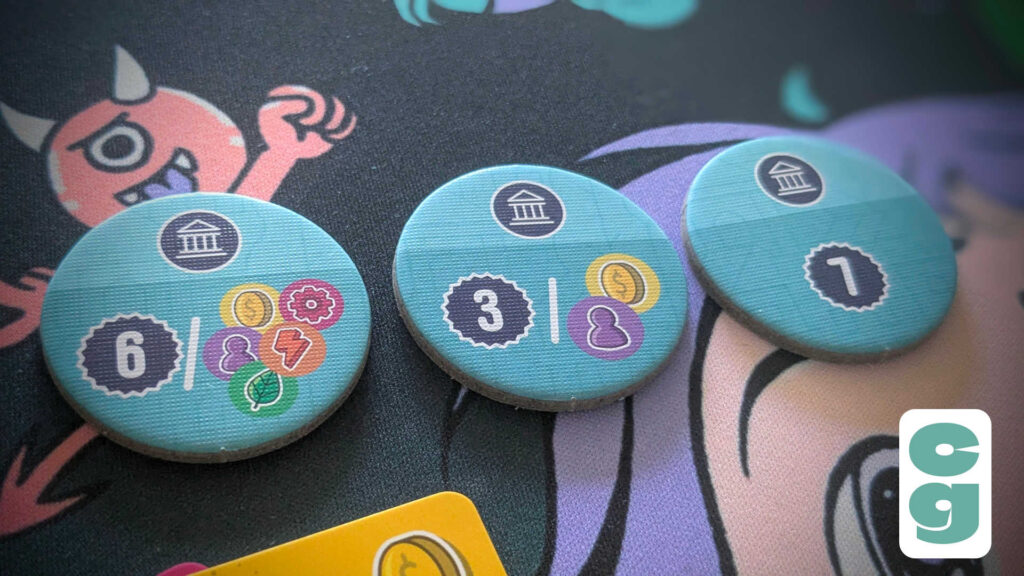 Civic tokens in Point City