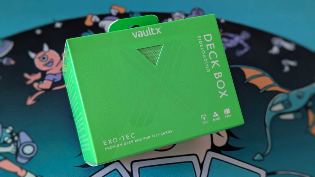 Vault X Sideloading Deck Box 100+ Neon Green