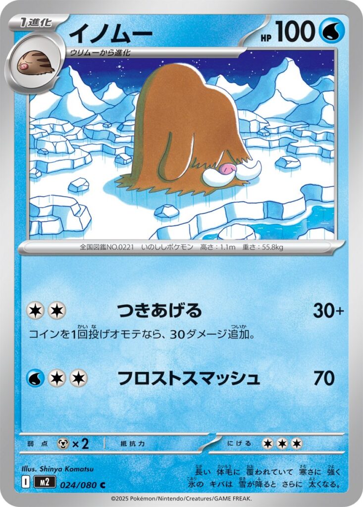 Inferno X Pokémon card M2 024