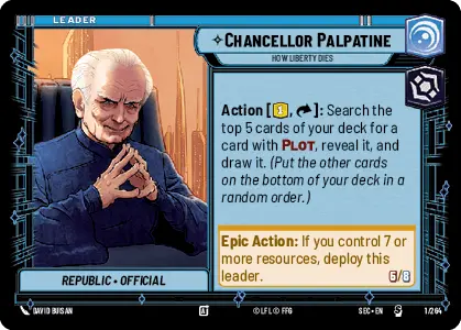 Star Wars Unlimited Secrets of Power Card 001a
