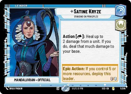 Star Wars Unlimited Secrets of Power Card 005a