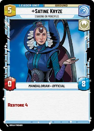 Star Wars Unlimited Secrets of Power Card 005b