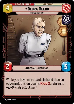 Star Wars Unlimited Secrets of Power Card 010b