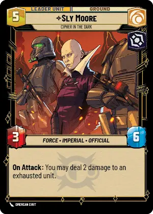 Star Wars Unlimited Secrets of Power Card 014b