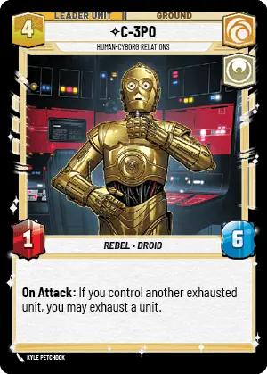 Star Wars Unlimited Secrets of Power Card 015b