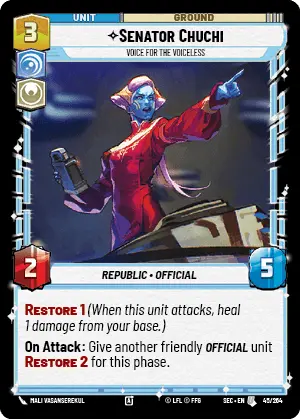 Star Wars Unlimited Secrets of Power Card 045