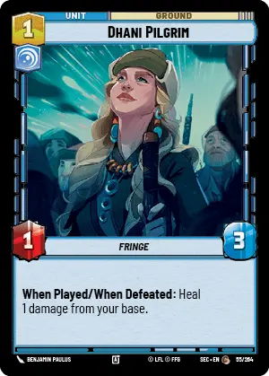 Star Wars Unlimited Secrets of Power Card 055