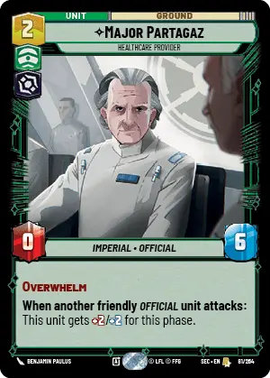 Star Wars Unlimited Secrets of Power Card 081