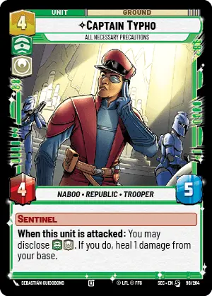 Star Wars Unlimited Secrets of Power Card 098